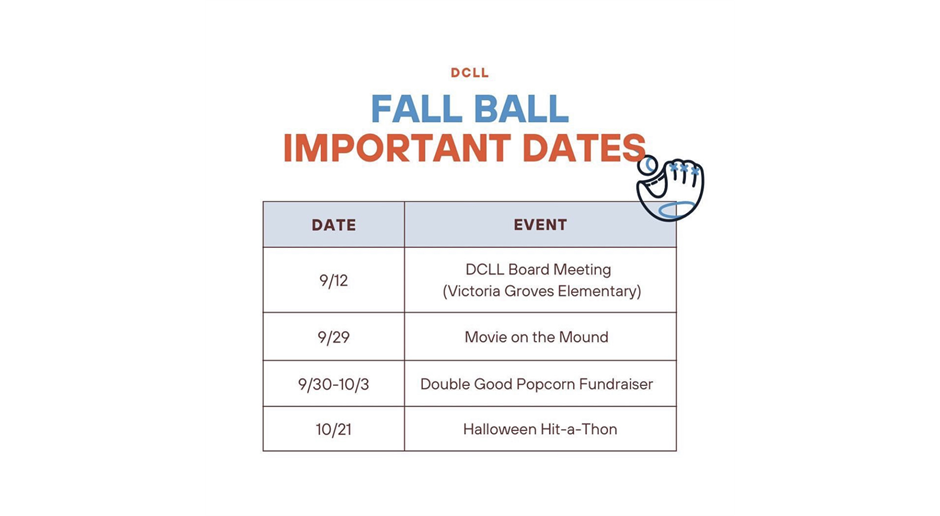 Fall Ball 2023 Events