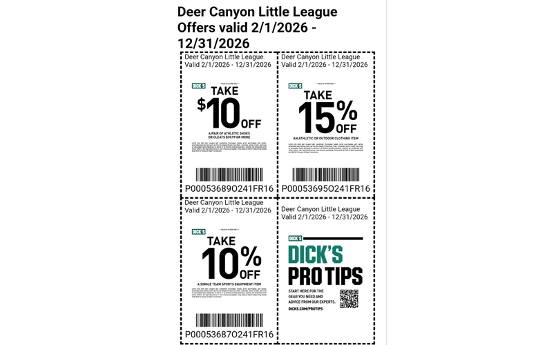 10-15% Discount at Dick's Sporting Goods